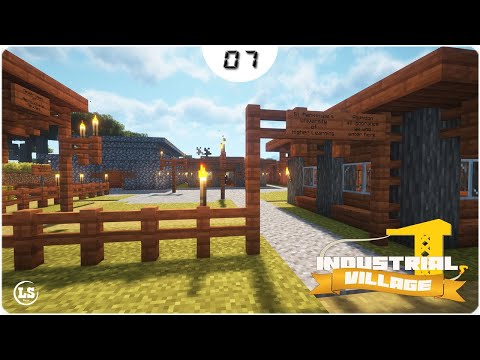 Видео: Minecraft 1.20.1 Industrial Village - #07 Университет