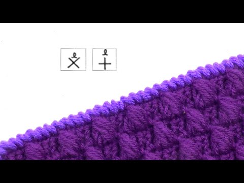 Видео: Перекрученный столбик без накида или замена рачьего шага – Replacement reverse stitch