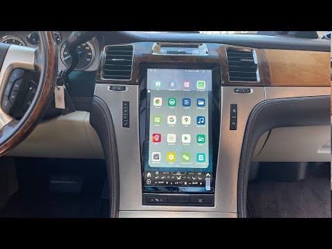 Видео: 13,6-дюймовая навигационная система Android для Cadillac Escalade 2007–2014 годов: как установить