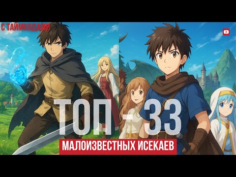 Видео: 33 Малоизвестных Аниме Исекай Которые Я Посмотрел! С Таймкодами!