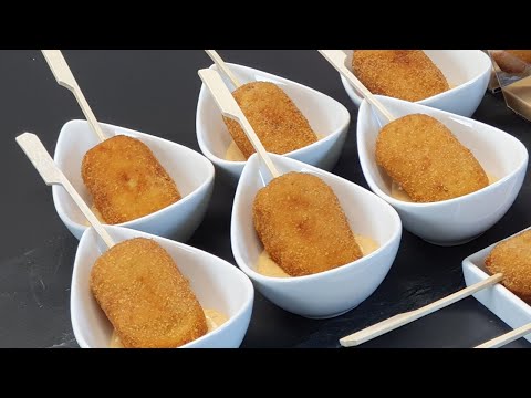 Видео: Панируем на зубочистке для закуски! простой рецепт