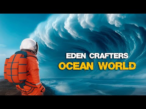 Видео: Ocean World: Eden Crafters - Выживание на новой ПЛАНЕТЕ ( первый взгляд )