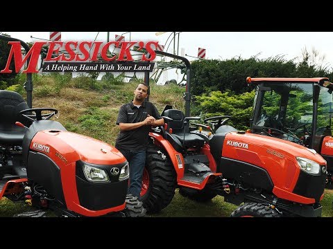 Видео: Kubota B2601 против Kubota B2650