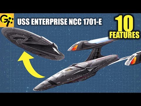 Видео: USS Enterprise NCC 1701-E: 10 малоизвестных особенностей (Звёздный путь)