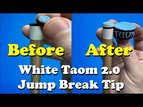 Видео: Обслуживание бильярдного кия: замена белого наконечника Taom 2.0 Jump Break