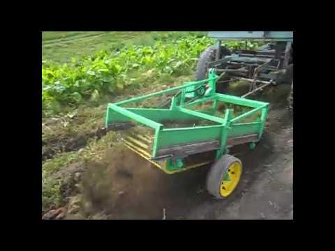 Видео: Картофелекопалка Самоделка