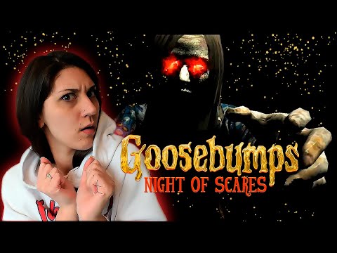 Видео: МУЛЬТЯШНЫЙ СТРЁМ! Ужастик Goosebumps Night of Scares прохождение
