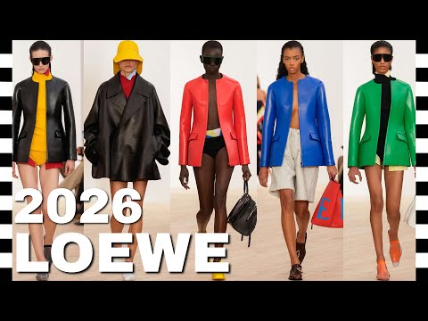 Видео: ✔️ LOEWE (Ло́ве) коллекция весна-лето 2026 в Париже на Неделе моды