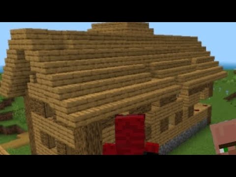 Видео: что это за странный дом в этой деревне в Minecraft?