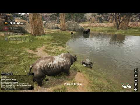 Видео: | ANIMALIA SURVIVAL | Родились за носорожков.  Растем с хачика.[RU]TAPKIN SURVIVAL (+Slots)