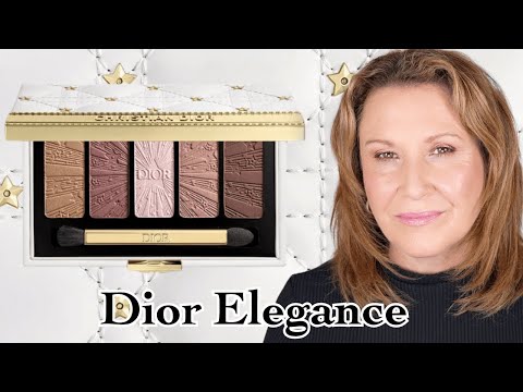 Видео: Новая палетка для макияжа глаз Dior Holiday Écrin Couture Iconic | Два образа