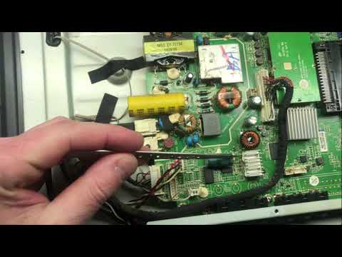 Видео: Доработка БП Mystery MTV-3226LT2  main MSDV3222-ZC01-01 - как уменьшить ток подсветки