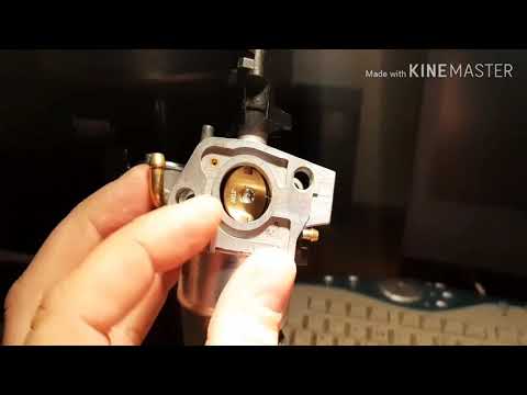 Видео: Выстрелы, хлопки в глушителе. Глохнет.  Снегоуборщик . Снять карбюратор. 2 часть