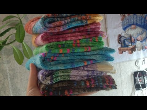 Видео: ♥️ Перезавантаження каналу.Влог шкарпетковий 🧦 Обзор рюкзаку для в'язальниці 🎒