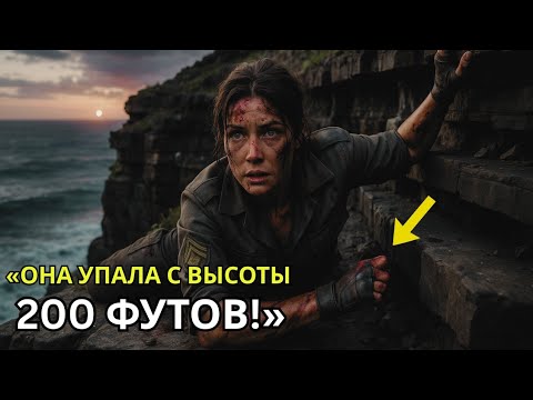 Видео: Они сбросили её со скалы — но не знали, что морпехи ВМС США не нуждаются в верёвках, чтобы вернуться