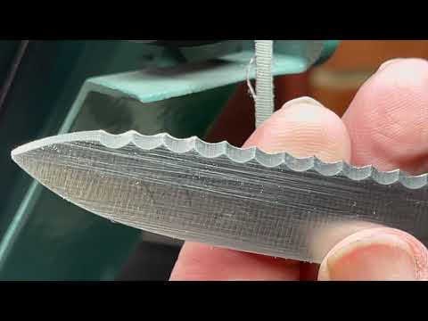 Видео: Способов заточки зубцов предостаточно, я перепробовал множество. Вот мой любимый.