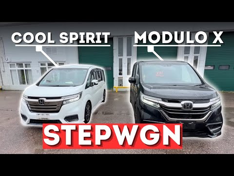 Видео: Получаем свежие Honda Stepwgn Cool Spirit и Modulo X - авто с аукциона Японии