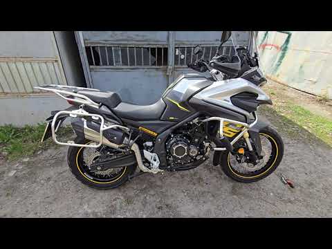 Видео: Мотоцикл VOGE DS525X - Немного про обновления и как регулировать по высоте  свет главной фары.