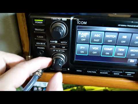Видео: Функция IP+ в трансивере Icom-7300