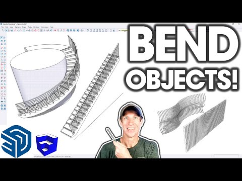 Видео: ПОЛНОЕ РУКОВОДСТВО по изгибанию и деформации объектов в SketchUp!