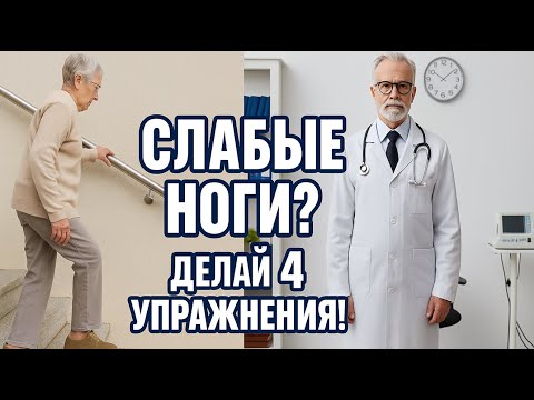 Видео: ВСЕГО 4 упражнения, чтобы подниматься по ЛЕСТНИЦЕ легко!