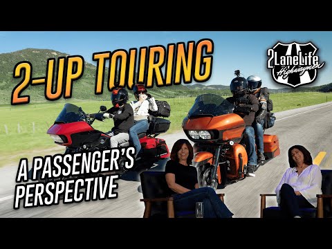 Видео: Путешествие на мотоцикле в качестве пассажира — история жены 2Lane | Harley Road Trips