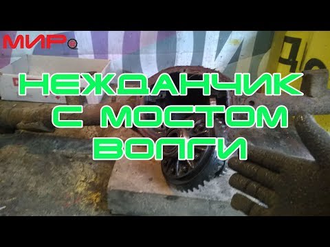 Видео: Разбор моста Волги ГАЗ-31105 ★ Серебряная волга ★ МИРовой влог.