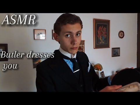 Видео: АСМР — Одеваю вас к ужину, много звуков ткани и индивидуальное внимание ко сну!