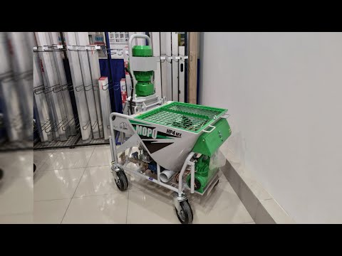 Видео: Штукатурная станция Mopu