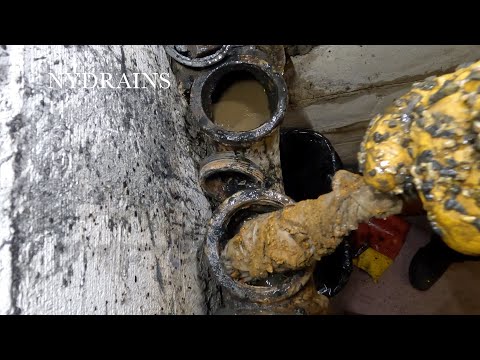 Видео: Засоренный сток № 163
