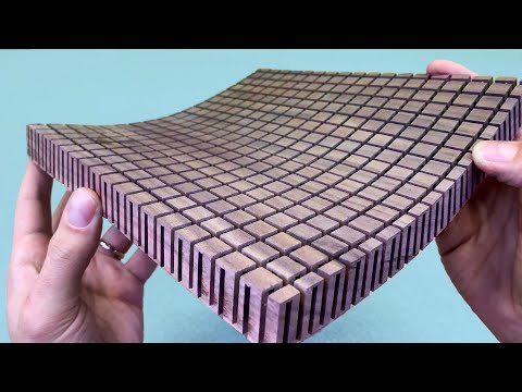 Видео: Уникальный декор дома: сгибаем дерево дома! | Техника гибки дерева