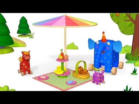 Видео: Деревяшки ☀️ Простуда ☀️ Мультики для малышей ✨ Super Toons TV