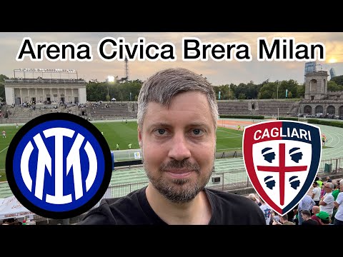 Видео: Самый старый стадион в мире! Арена Чивика Брера, Милан. Супер кубок Италии, финал Интер Кальяри. 