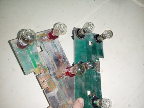 Видео: Переделка задних фонарей Ваз 2104. Установка патронов Газ 2410.