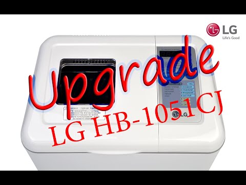 Видео: Хлебопечка LG HB 1051CJ  (Upgrade) Замена кнопок