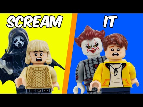 Видео: Я построил ужастики из LEGO!