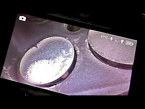 Видео: RENAULT Clio II  1.2 16v engine D4F728. 2007г Снятие ГБЦ за клапан