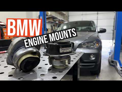 Видео: Замена опоры двигателя X5/X6 2007-2013 | BMW E70-E71