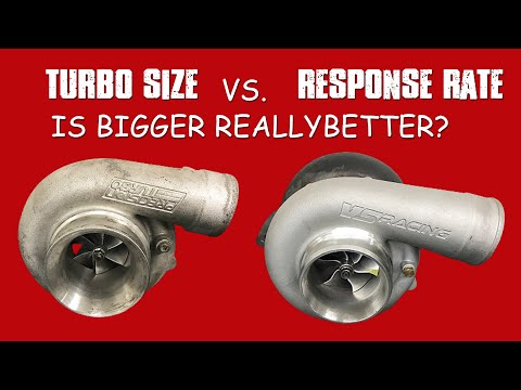 Видео: КАК ВЫБРАТЬ ПРАВИЛЬНЫЙ ТУРБИН. БОЛЬШОЙ ТУРБИН ПРОТИВ МАЛЕНЬКОГО — КАКОЙ РАБОТАЕТ ЛУЧШЕ ВСЕГО?
