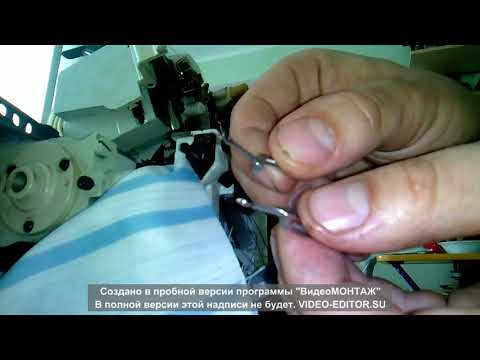Видео: Регулировка оверлока Агат(часть1)