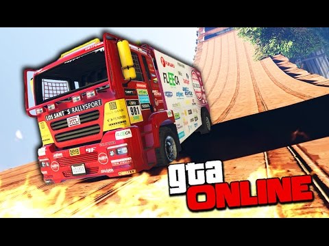 Видео: ГОНКИ НА ОГРОМНЫХ ГРУЗОВИКАХ ПО АДСКИМ РАМПАМ В GTA 5 ONLINE