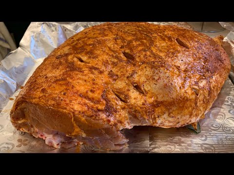 Видео: Новогоднее меню: Свиной окорок/буженина | ԽՈԶԻ ԱԶԴՐԱՄԻՍ | Roasted Meat