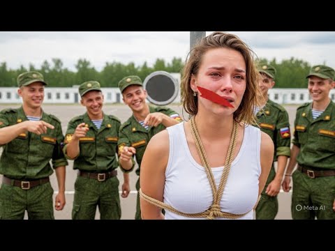 Видео: Он издевался над ней на плацу… и замер, когда рядом сел ЧЁРНЫЙ вертолёт!