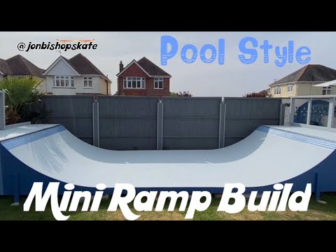 Видео: Постройте мини-рампу для скейтбординга на заднем дворе в стиле скейт-бассейна