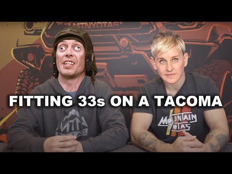 Видео: Установка 33-дюймовых шин на TOYOTA TACOMA (полное руководство!)
