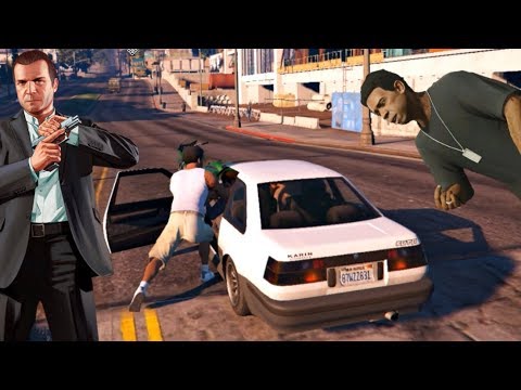 Видео: Нападнаха къщата на Майкъл! - GTA V #25