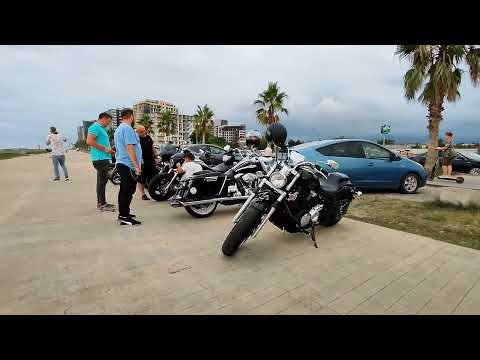 Видео: Вся набережная Батуми, от аэропорта до морвокзала. Embankment of Batumi. #georgia #walkingstreet