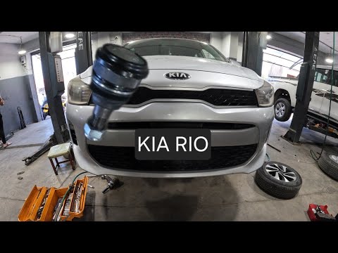 Видео: замена шаровой опоры .... киа рио - kia rio