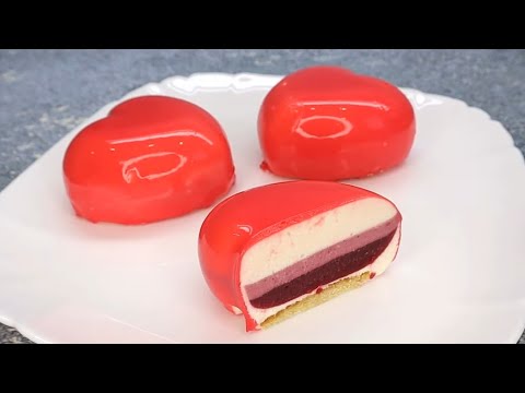 Видео: МУССОВЫЕ СЕРДЦА ♥  - удивительные  пирожные ко ДНЮ ВСЕХ ВЛЮБЛЕННЫХ