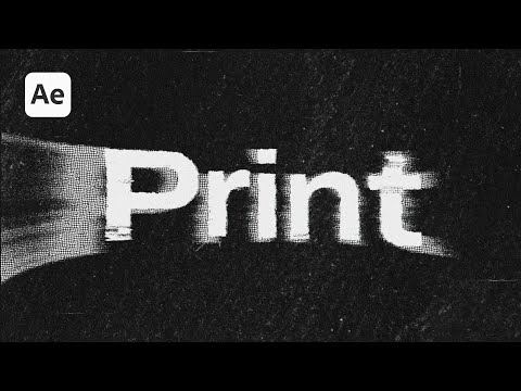 Видео: Учебное пособие по эффекту печатного текста | Анимация печатного текста в After Effects